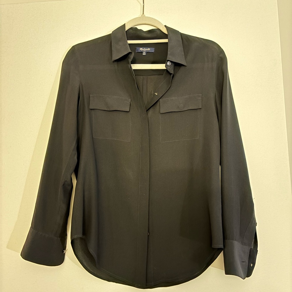 Madewell Silk Shirt size XS